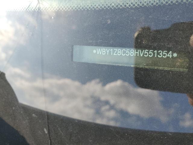 WBY1Z8C58HV551354 BMW I3 REX