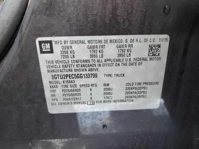 3GTU2PEC5GG133799 GMC Sierra K1500 Denali
