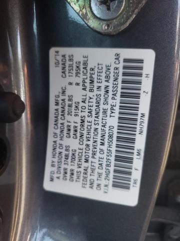 2HGFB2F55FH508070 Honda Civic Lx