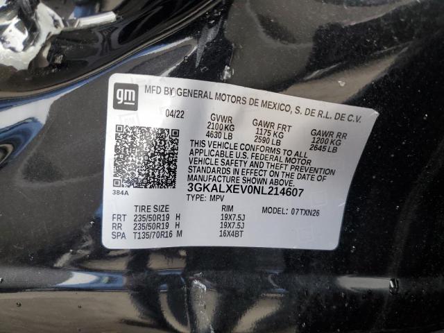 3GKALXEV0NL214607 GMC Terrain Denali