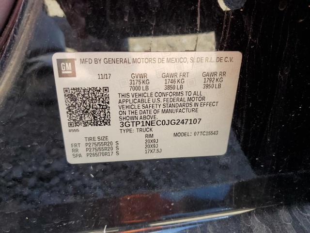 3GTP1NEC0JG247107 GMC Sierra C1500 Slt