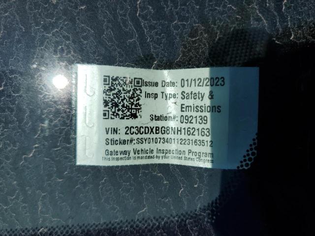 2C3CDXBG8NH162163 Dodge Charger Sxt