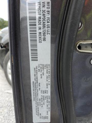 3C4PDCAB8LT260190 Dodge JOURNEY SE