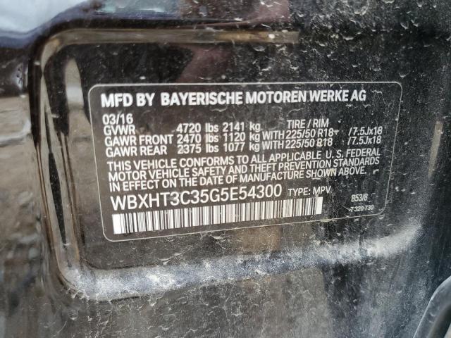 WBXHT3C35G5E54300 BMW X1 Xdrive28i