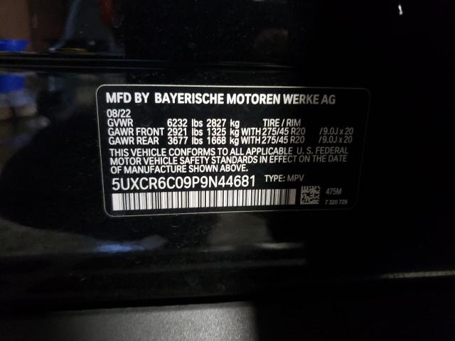 5UXCR6C09P9N44681 BMW X5 Xdrive40i