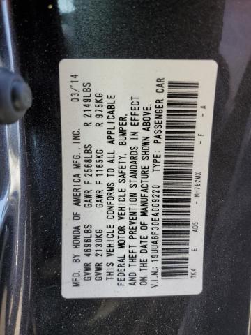 19UUA8F30EA009220 Acura Tl Se
