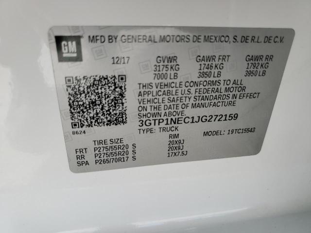 3GTP1NEC1JG272159 GMC Sierra C1500 Slt
