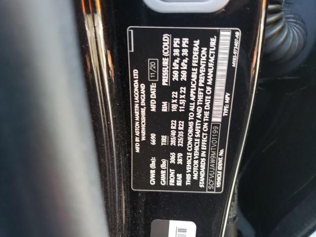 SCFVUJAW9MTV01199 Aston Martin DBX