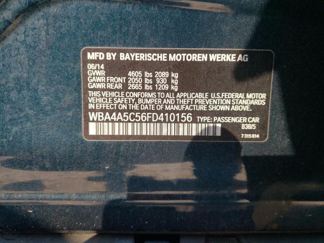 WBA4A5C56FD410156 BMW 428 I Gran Coupe