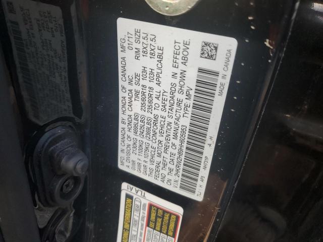 2HKRW2H89HH605953 Honda CR-V EXL
