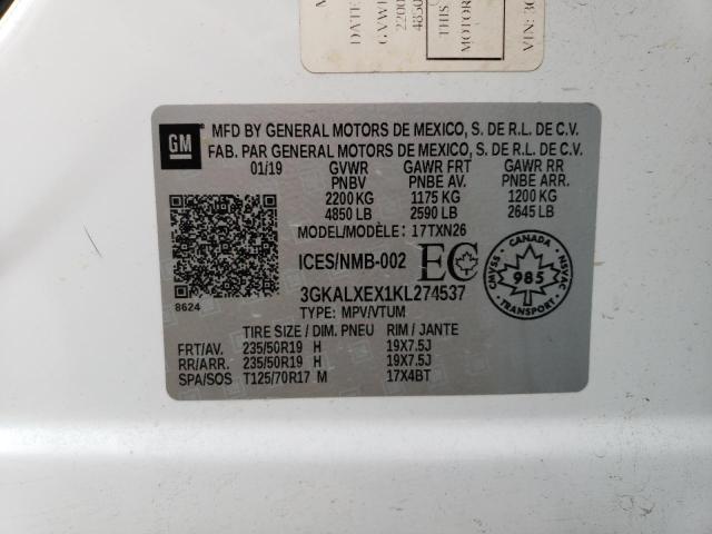 3GKALXEX1KL274537 GMC Terrain Denali