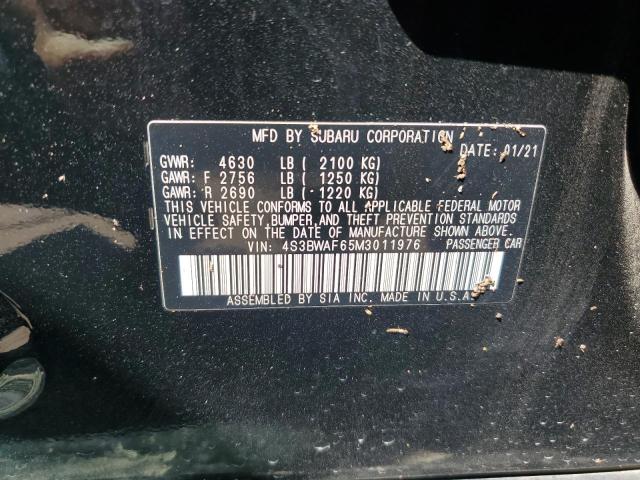 4S3BWAF65M3011976 Subaru Legacy Premium