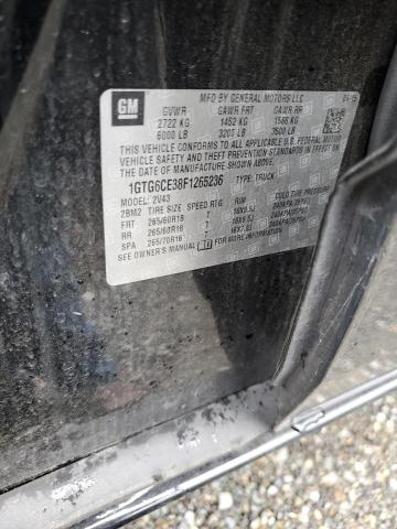 1GTG6CE38F1265236 GMC CANYON SLT