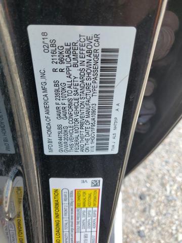 1HGCV1F95JA109013 Honda Accord Touring
