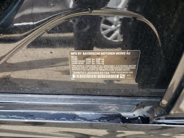 3MW5R1J0XM8B49184 BMW 330I