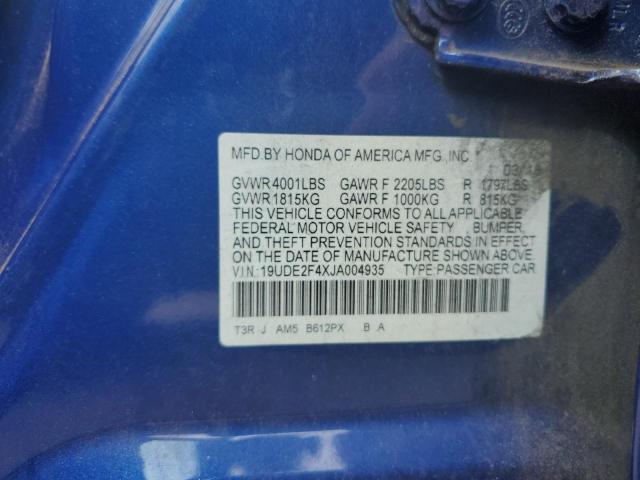 19UDE2F4XJA004935 Acura Ilx Special Edition