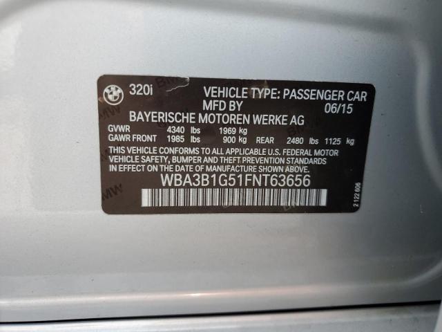 WBA3B1G51FNT63656 BMW 320 I