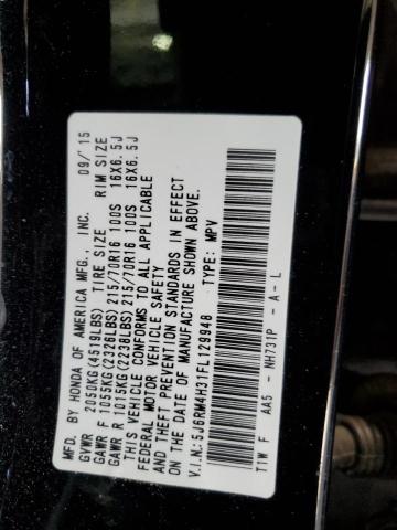5J6RM4H31FL129948 Honda CR-V LX