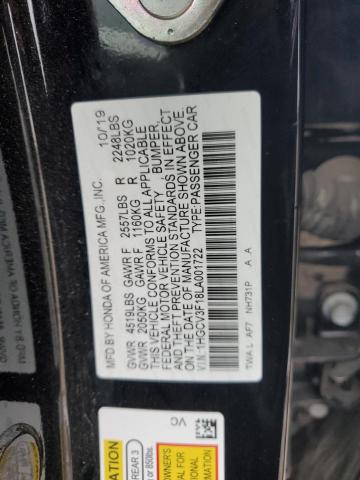 1HGCV3F18LA001722 Honda ACCORD HYBRID