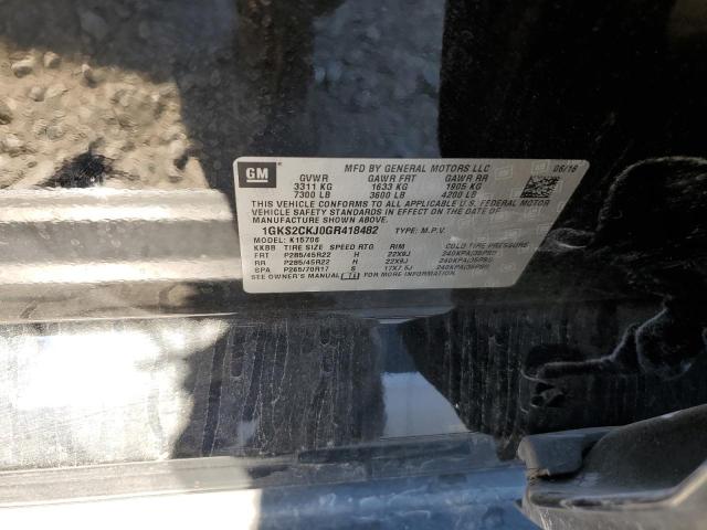 1GKS2CKJ0GR418482 GMC YUKON DENALI