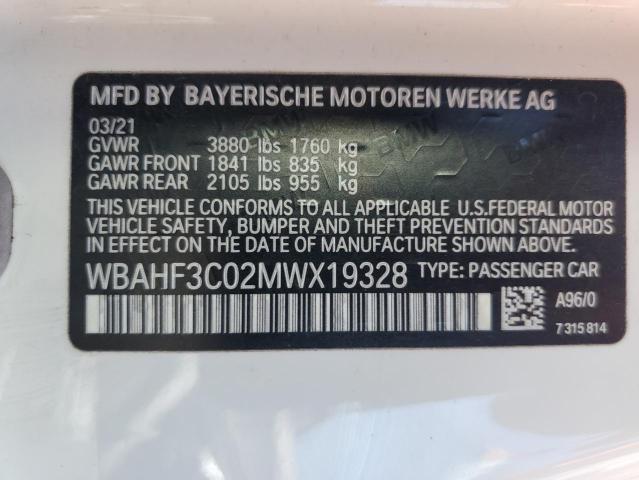 WBAHF3C02MWX19328 BMW Z4 Sdrive30i