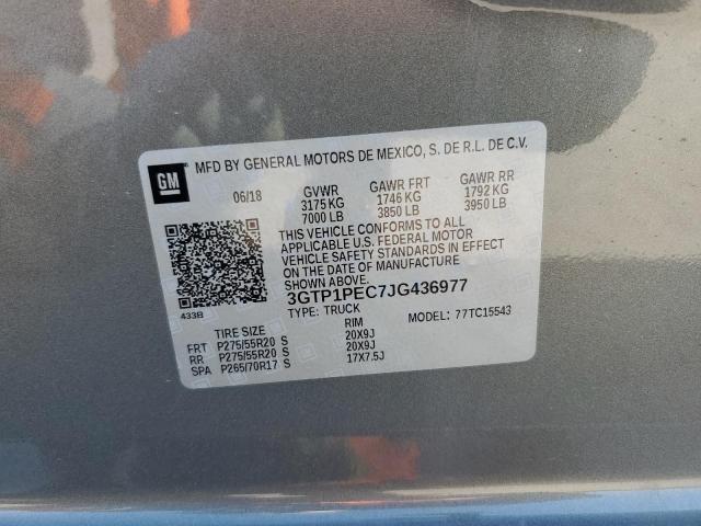 3GTP1PEC7JG436977 GMC Sierra C1500 Denali