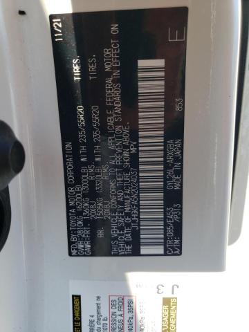 JTJHGKFA5N2024037 Lexus Rx 450h L