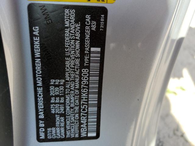 WBA4R7C57HK679608 BMW 430I
