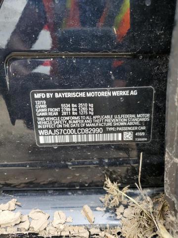 WBAJS7C00LCD82990 BMW M550xi