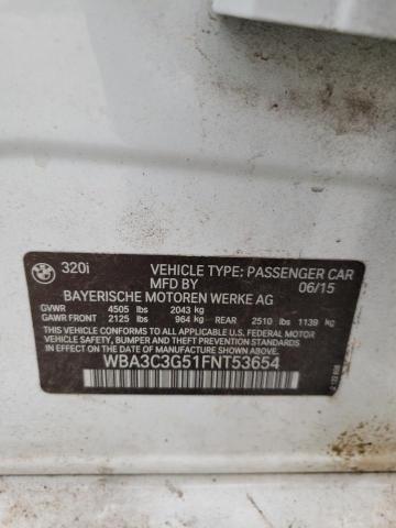 WBA3C3G51FNT53654 BMW 320 I Xdrive