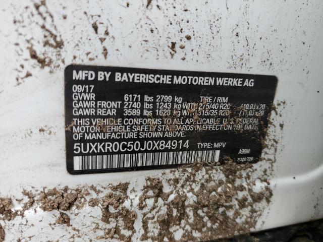 5UXKR0C50J0X84914 BMW X5 Xdrive35i
