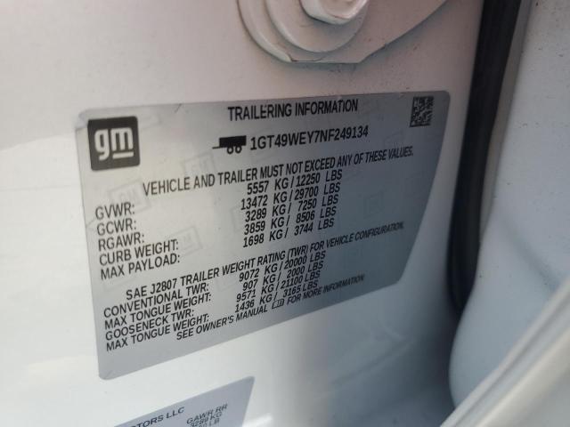 1GT49WEY7NF249134 GMC Sierra K3500 Denali