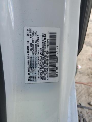 5FNRL5H98EB123066 Honda Odyssey Touring