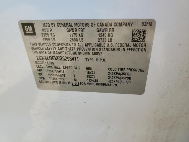2GKALREK6G6298411 GMC Terrain Denali