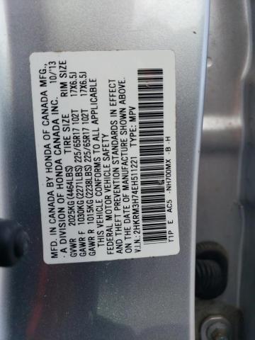 2HKRM3H74EH511221 Honda CR-V EXL