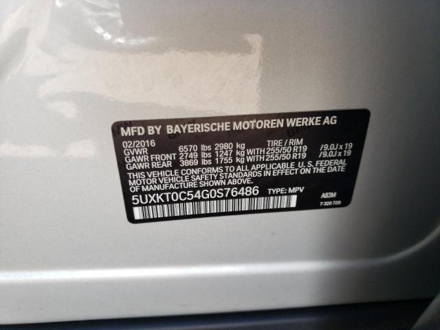 5UXKT0C54G0S76486 BMW X5 Xdr40e