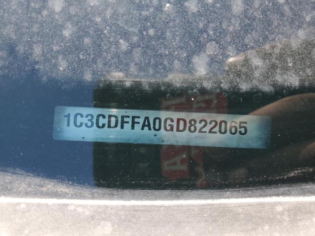 1C3CDFFA0GD822065 Dodge Dart Sxt Sport
