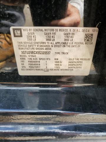 3GTU2VECXEG320537 GMC Sierra K1500 Slt