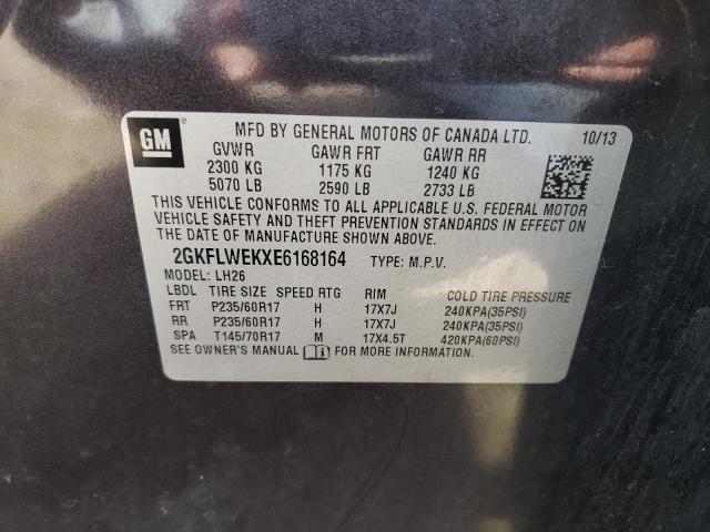 2GKFLWEKXE6168164 GMC Terrain Sle