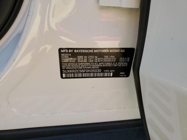 5UXKR2C56F0H35030 BMW X5 Sdrive35i