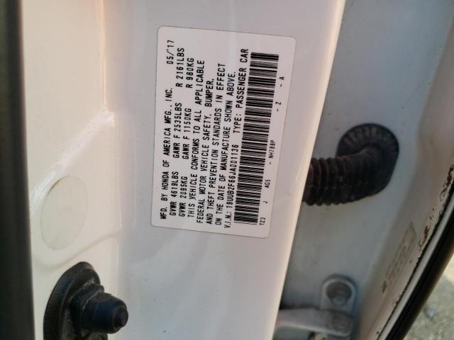 19UUB2F66JA001136 Acura Tlx Tech+a