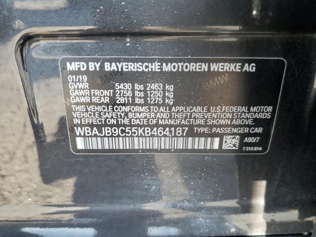 WBAJB9C55KB464187 BMW M550xi