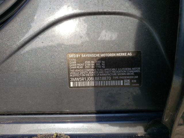 3MW5R1J06L8B18870 BMW 330I