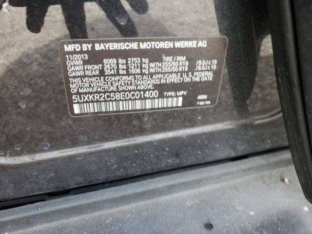 5UXKR2C58E0C01400 BMW X5 Sdrive35i