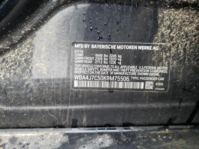 WBA4J7C50KBM75506 BMW 440xi Gran Coupe