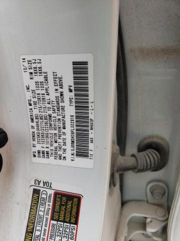 5J6RM3H38FL002916 Honda CR-V LX