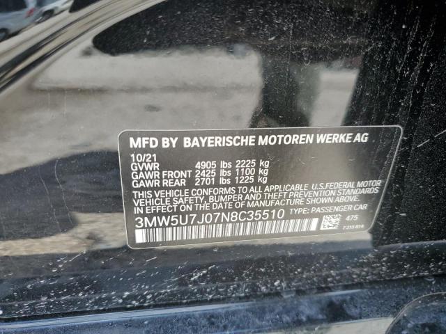 3MW5U7J07N8C35510 BMW M340I