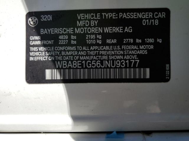 WBA8E1G56JNU93177 BMW 320 I