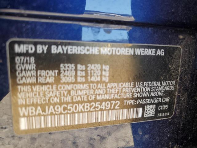 WBAJA9C50KB254972 BMW 530e