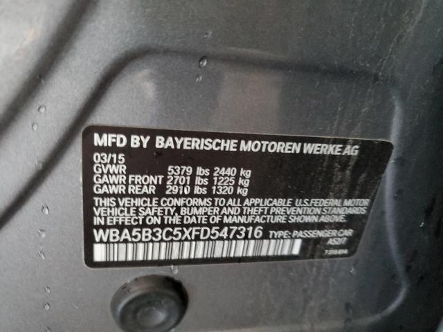 WBA5B3C5XFD547316 BMW 535 XI